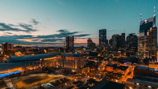 Downtown of Nashville, TN